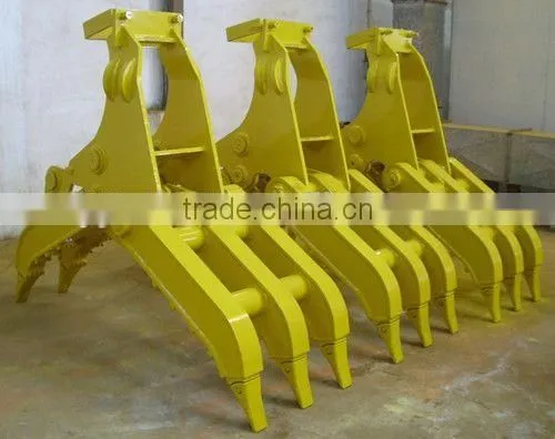 ZX55USR Hitachi Excavator Hydraulic Rotating Log Grapple, Wooden and Stone Grapple for Sale photo-6