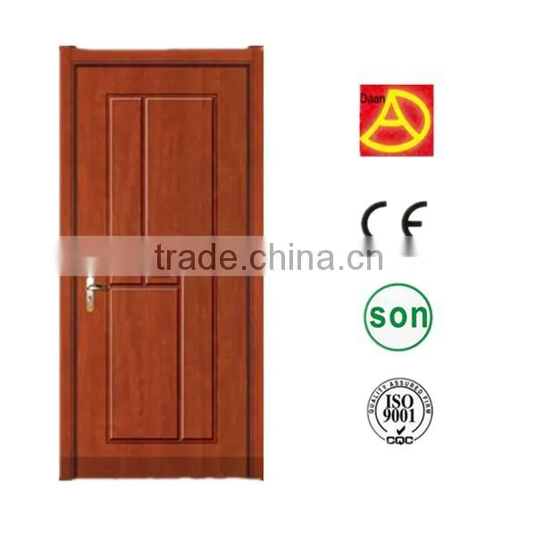MDF Interior Wood Glass Pvc Toilet Door Price photo-2
