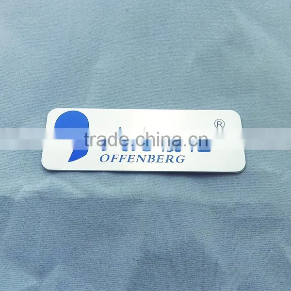 Customized Printing Anodized Aluminum Nameplate photo-2