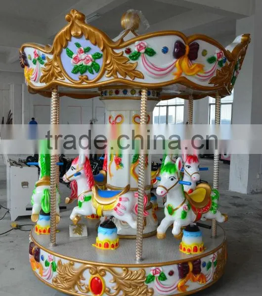 Coin Coperated Kids Ride on Horse Ride Simulator Amusement Electric Horses Ride photo-2