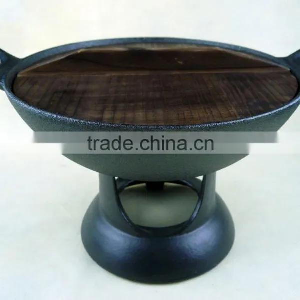 Cast Iron Wok Pan Dia:24.5CM photo-5
