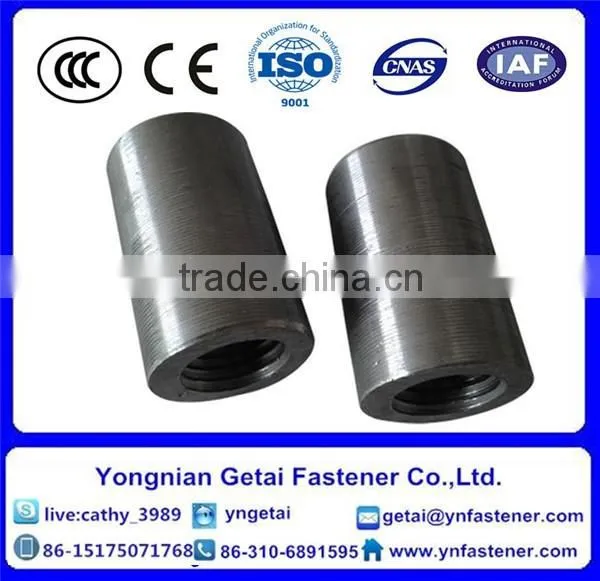 Rebar Coupler Steel Bar Connecting Sleeve China Made photo-2
