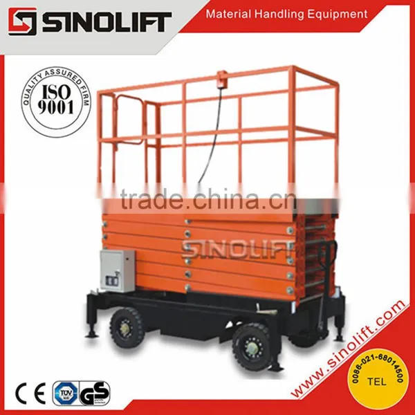 2015 SINOLIFT SJY Manual Moving Scissor Lift Platform for Electric Lifting photo-2