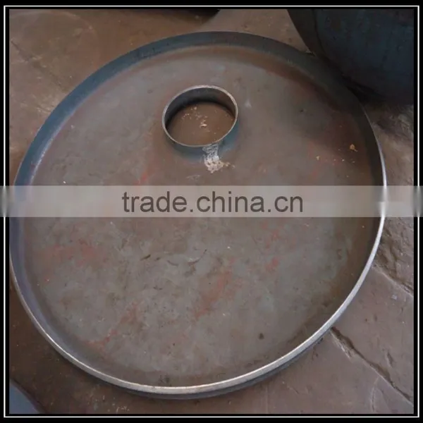 Steel Welding Punching Flat Dome Head End Cap for Industry photo-3