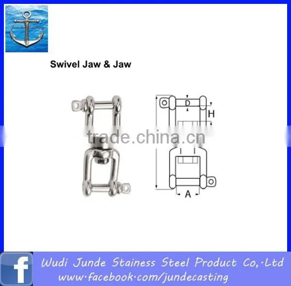Stainless Steel Marine Hardware Jaw and Jaw Swivel photo-6
