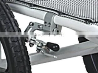 Rehabilitation Therapy Supplies Topmedi High End Aluminum Lightweight Leisure and Sport Pool Wheelchair photo-4