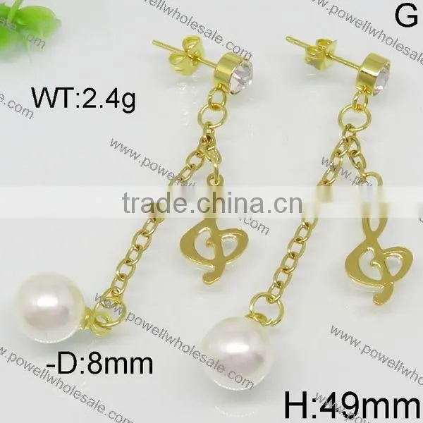 Newly Wholesale Light Weight Gold Earring Hot Style photo-2