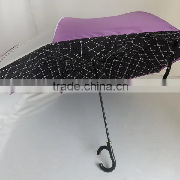 Reversible Inverted Automatic Open Kazbrella Umbrella photo-3
