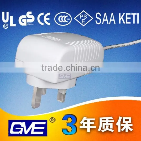 Wall Mount Plug in 12V 1.5A DC Power Adapter With CE UL GS Certificate photo-5