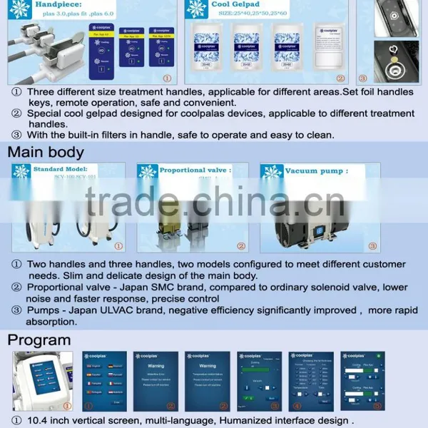 Beijing Sincoheren Coolplas Cryo Fat Freezing Machine Good Price photo-3
