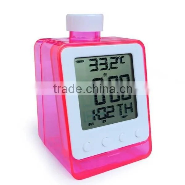 Travel Eco-Friendly Water Powered Alarm Clock photo-4