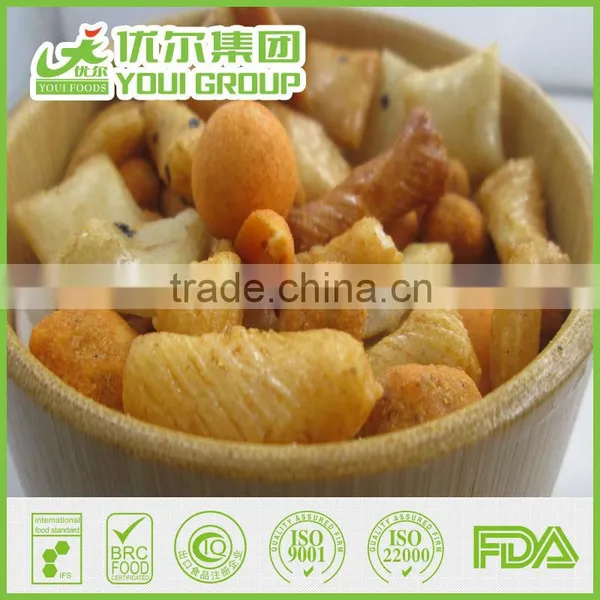 Chilli Flavor Rice Crackers and Coated Peanuts Mix 5a photo-2