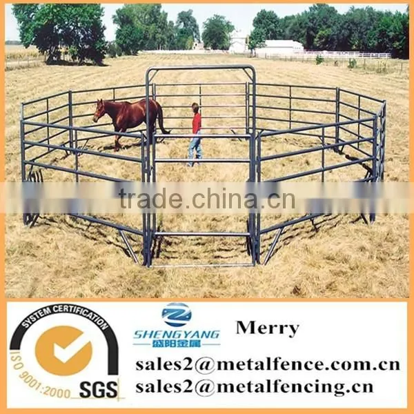 Lowest Price Metal Post Corral Horse Fence Pens Portable Livestock Farm Fence Panel photo-6