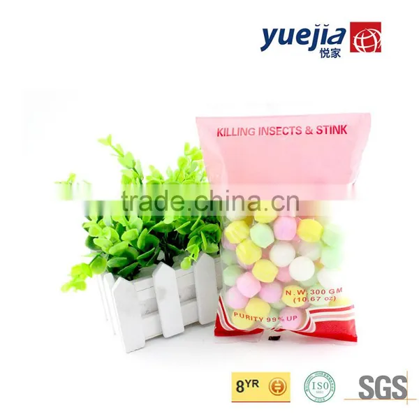 99%Pure Colorful Refined Naphthalene Moth Balls for Closet