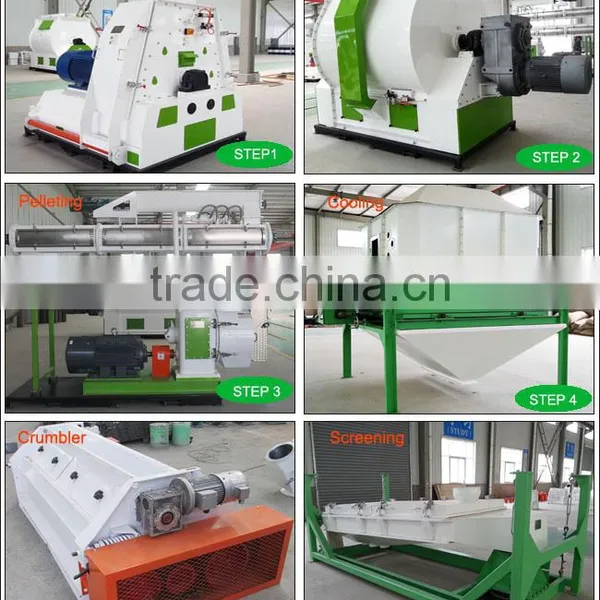 Latest Research 250 Artificial Animal Feed Pellet Mill Line/Pellet Making Machine Line photo-4