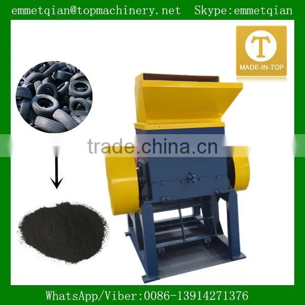 Tire Recycling Shredder / Waste Tire Recycling Line With High Quality