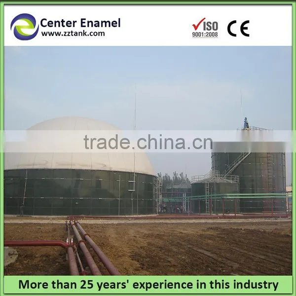 EPC China High Quality Biogas Fermenter With Membrane Roof photo-3