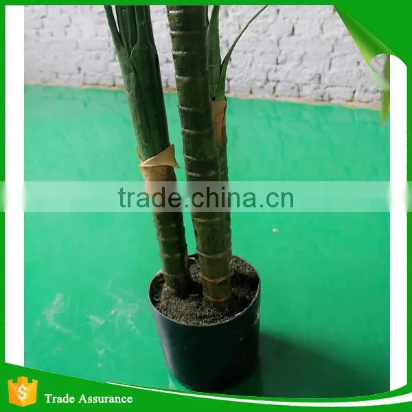 6 Feet 3 Trunk Artificial Cane Palm Silk Tree photo-5