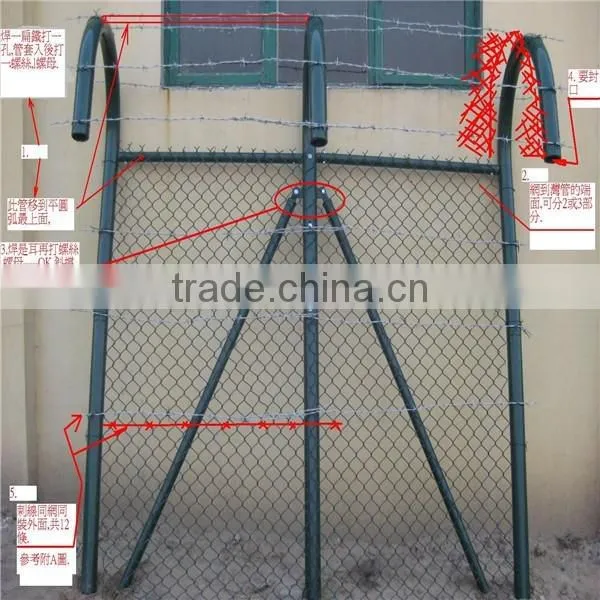 Wholesale High Quality 1 Inch Chain Link Fence ( ISO9001;Manufacturer ) photo-4