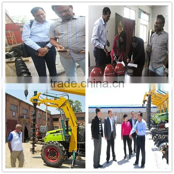 Tractor Type Digging Machine With Balance Bracket photo-5