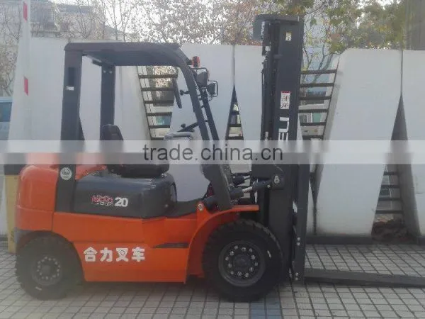 China Top1 Forklift Brand 2ton 4 Wheel Counterbalance Diesel Forklift Truck photo-5