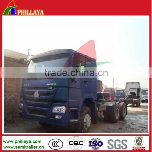 Heavy Duty 6X4 420 hp Sinotruk Howo a7 Tractor Truck photo-6