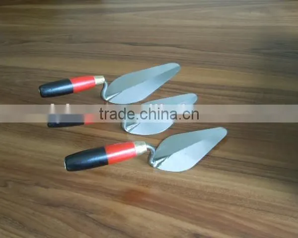 Fine Polished One Piece Forged Trowel With Wooden Handle ( Factory ) photo-6