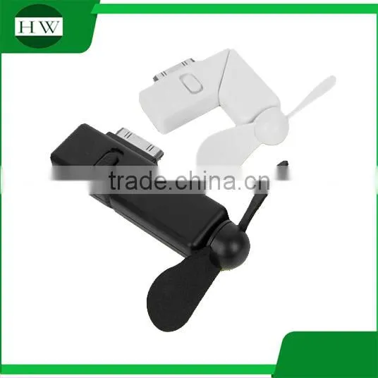 Foldable Outdoor Flexible Latest Design Eco-friendly Low Power Noise Portable Mini Fan for Pocket Ihone Mobile Cellphone Power photo-3