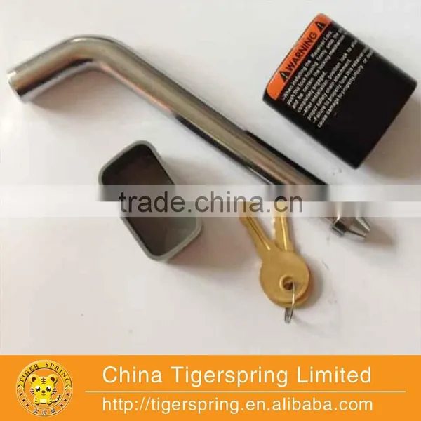 Trailer Parts of 5/8'' Steel Trailer Door Hitch Lock With Key photo-2