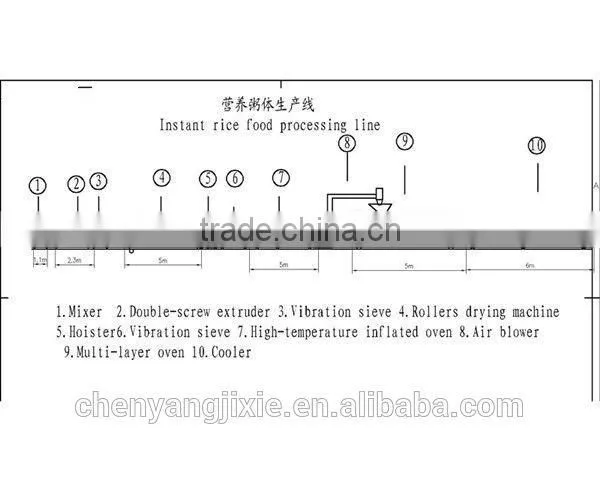 New Stainless Steel Artificial Instant Rice Food Machine/Nutritional Rice Food Processing Line photo-5