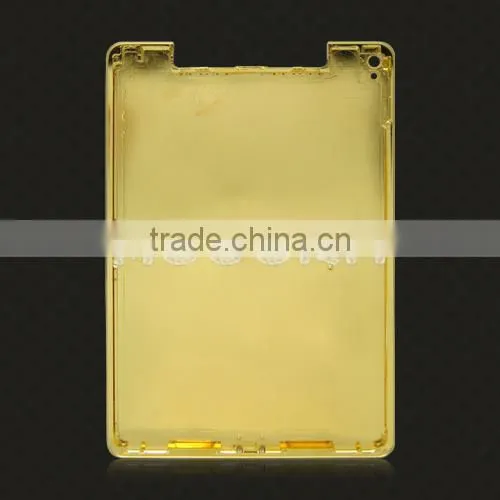 Luxury Gold Back Cover for IPad Pro 24k Gold Plated Back Housing photo-4
