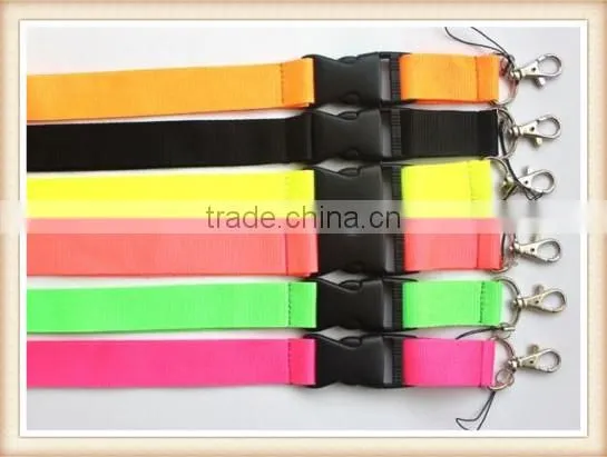 12 Pcs Fashion Fluorescent Color Lanyard for MP3/4 Cell Phone Key Chain Lanyard photo-3