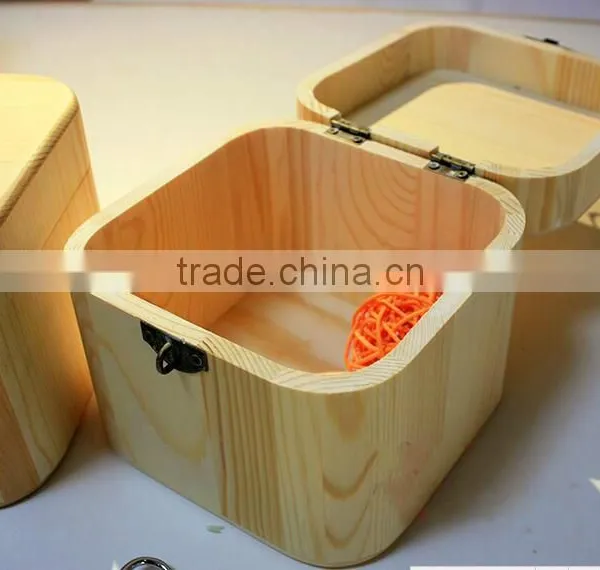 Eco-friendly Wood Locked Storage Box photo-4