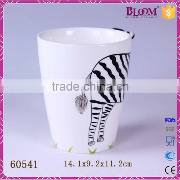 3d Ceramic Hippopotamus Shape Animal Mug photo-4