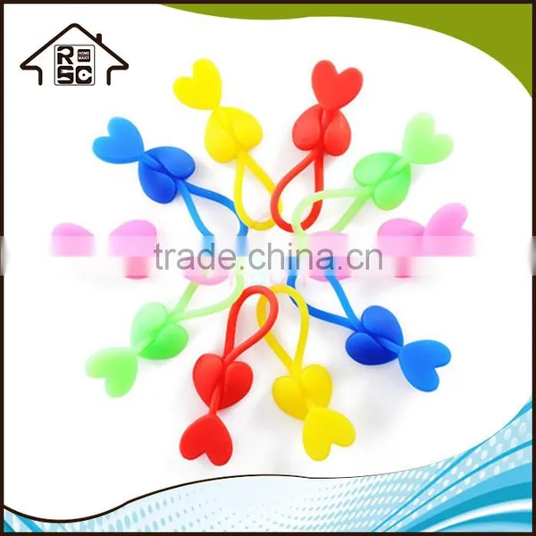 NBRSC Multifunctional Heart Shaped Silicone Food Bag Seal Clip Supplier photo-6