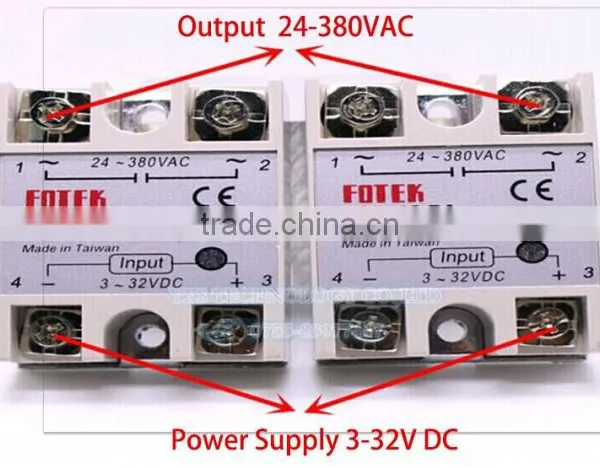 Solid State Relay SSR-40DA 40A /250V 3-32VDC Simplex Solid State Relay (DC Control AC) photo-3