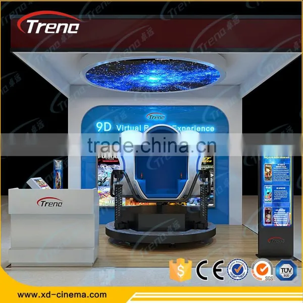 Newest Simulator 9d vr Standing Amusement Park Equipment With Interactive Game photo-5