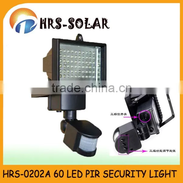 2015 HOT 60 LED Super Bright Solar Garden Spot Light photo-3