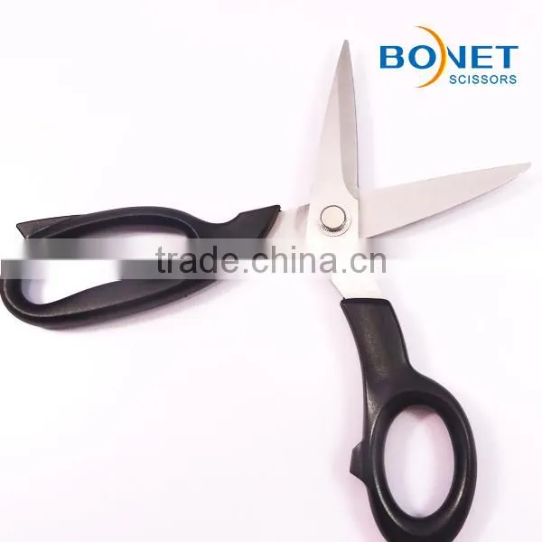 S14014 Stainless Steel 8" Tailor Sewing Scissors Plastic Handle Scissors photo-4