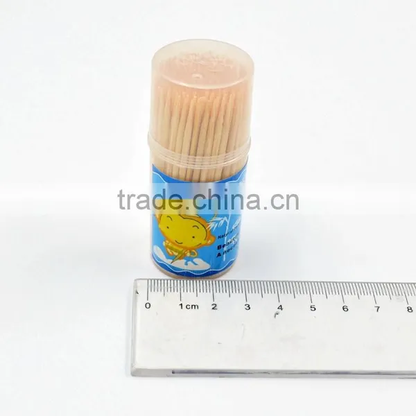 TH-066 Wholesale Plasitc Barrel Wrappped Disposable Toothpick in Bulk photo-3