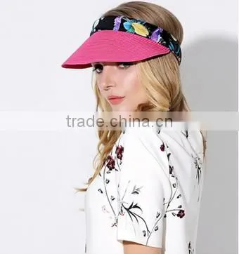 China Factory Lady Sun Hat /foldable Hat /visor Hat photo-3