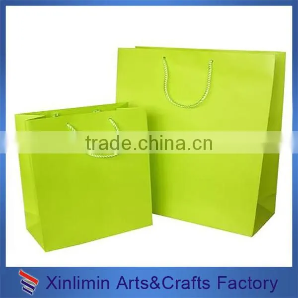Blue Gift Paper Bags With a Silk Bow for Shopping photo-4