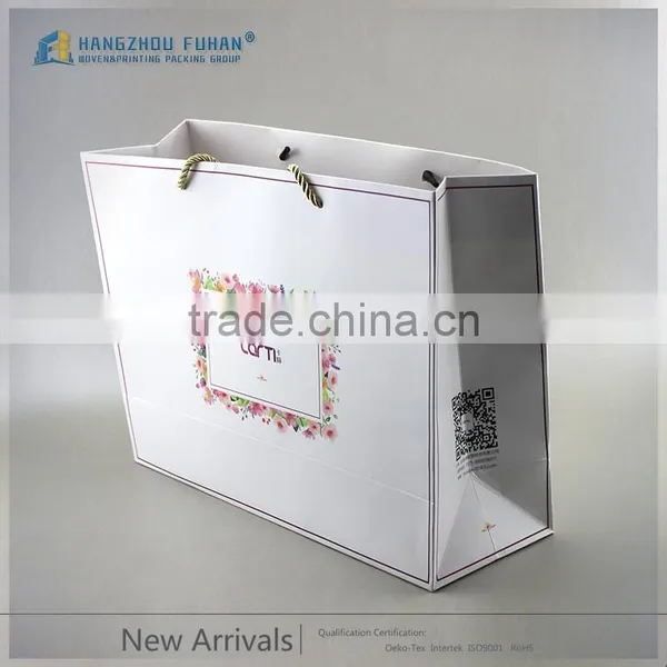 Lower Price Recycled Custom Printed Gift Paper Shopping Bag photo-4