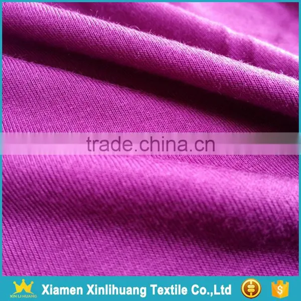New Design 30SR+20DSP 95 Rayon 5 Spandex Blend Single Jersey Knitted Fabric photo-3