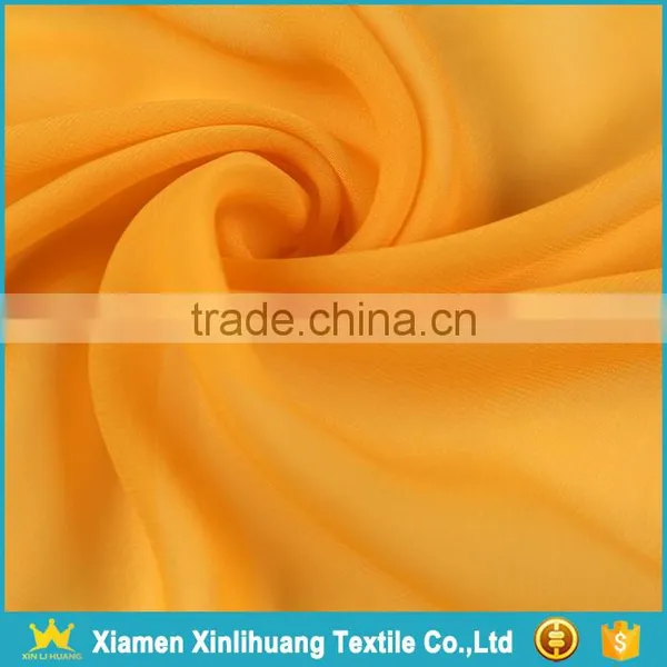 Wholesale High Quality Beautiful Multi Color 100% Pure Polyester Plain Chiffon Fabric for Dresses photo-5