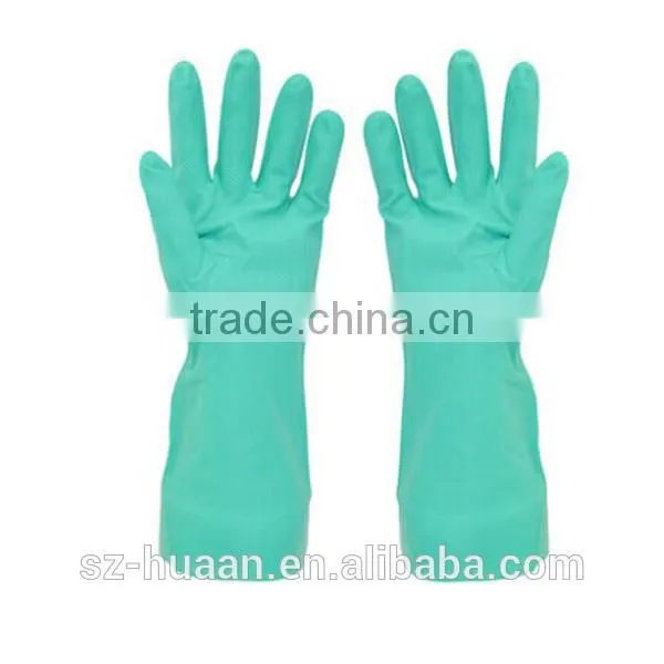 Green Nitrile 30 cm Chemical Proof Glove photo-2