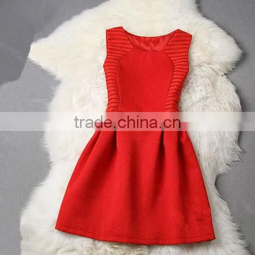 Hotsales Summer Lady Elegant Vintage Retro Dress Party Bodycon Mini Dress photo-3