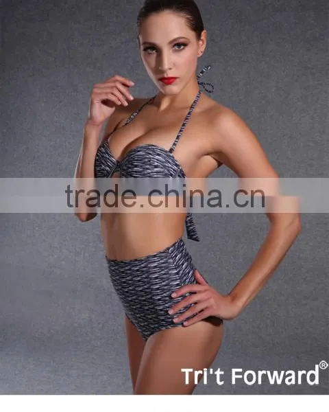 2016 Swimwear OEM Unique Design Young Girl Sexy Eyeball-catching Bikini photo-2