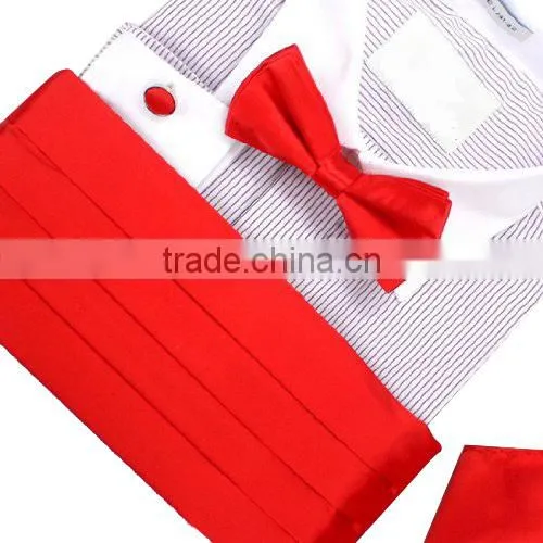 Mens Tuxedo Shirt Wedding Dresses With Bow-tie and Cufflinks photo-2