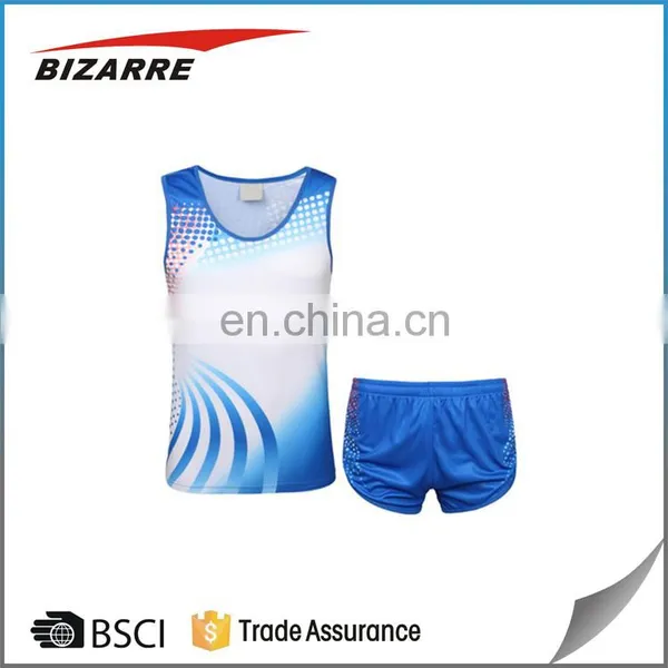 Customized Running Wear Running Singlet With Shorts Set photo-2